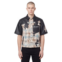 GUAPI: Cross Patch Button Down