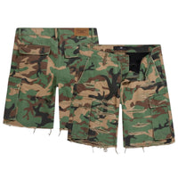 JORDAN CRAIG: Field Ops Cargo Denim Shorts JB103SC