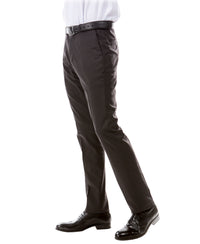 Zegarie Suit Separates Dark Grey Solid Men's Dress Pants