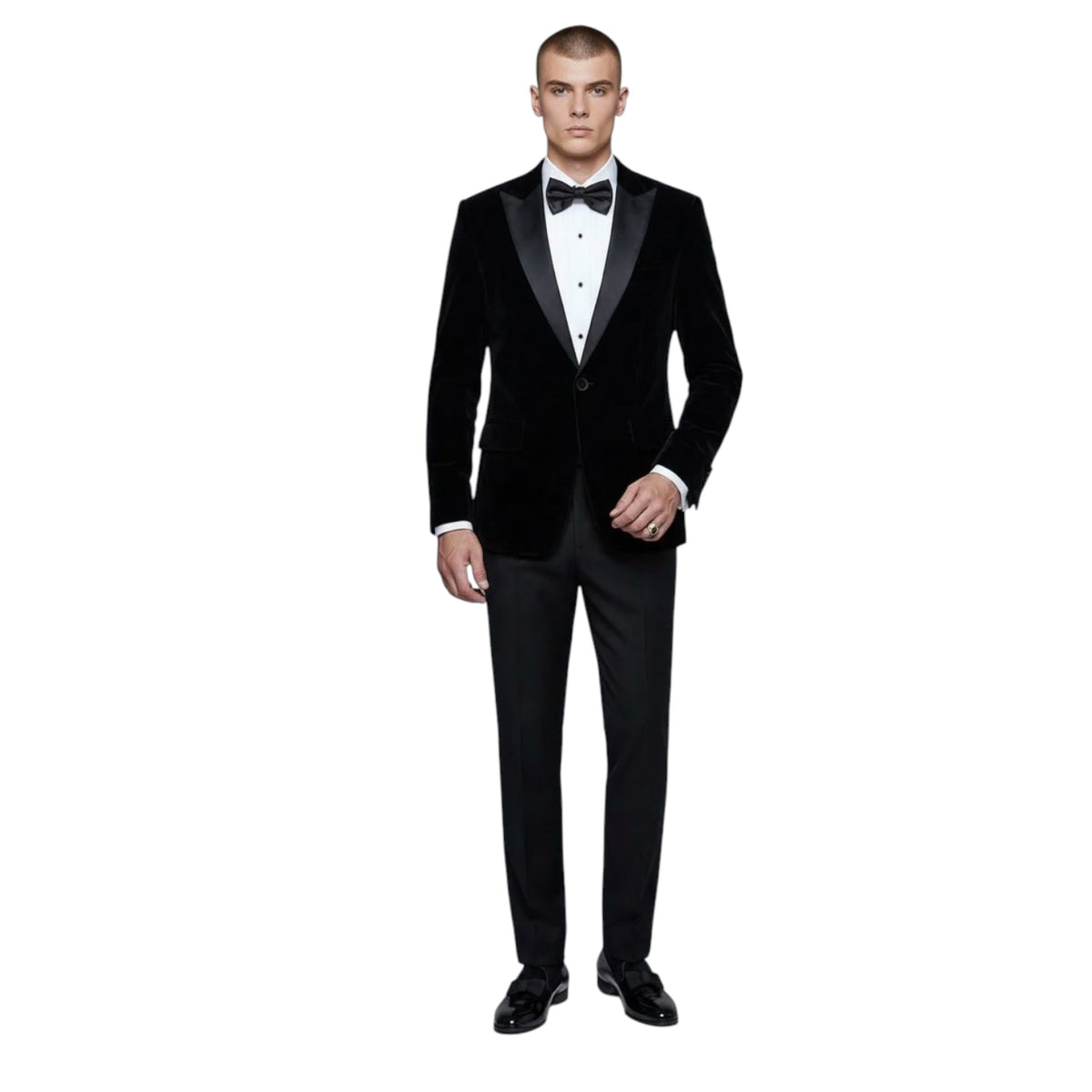 NOAH JOHN: Solid Velvet Sports Coat DK04