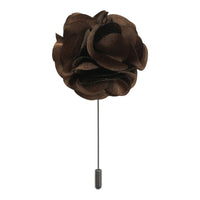 SATIN FLORAL LAPEL PINS PL90