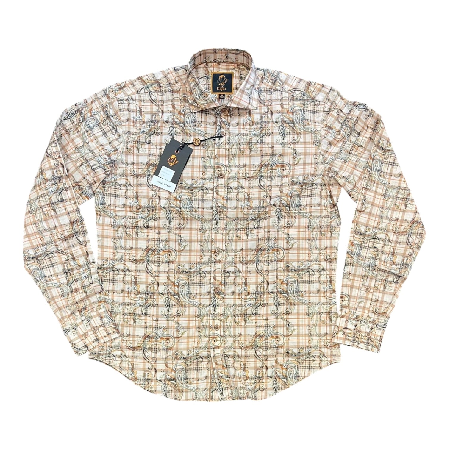 CIGAR COUTURE: LS Shirt M-1852
