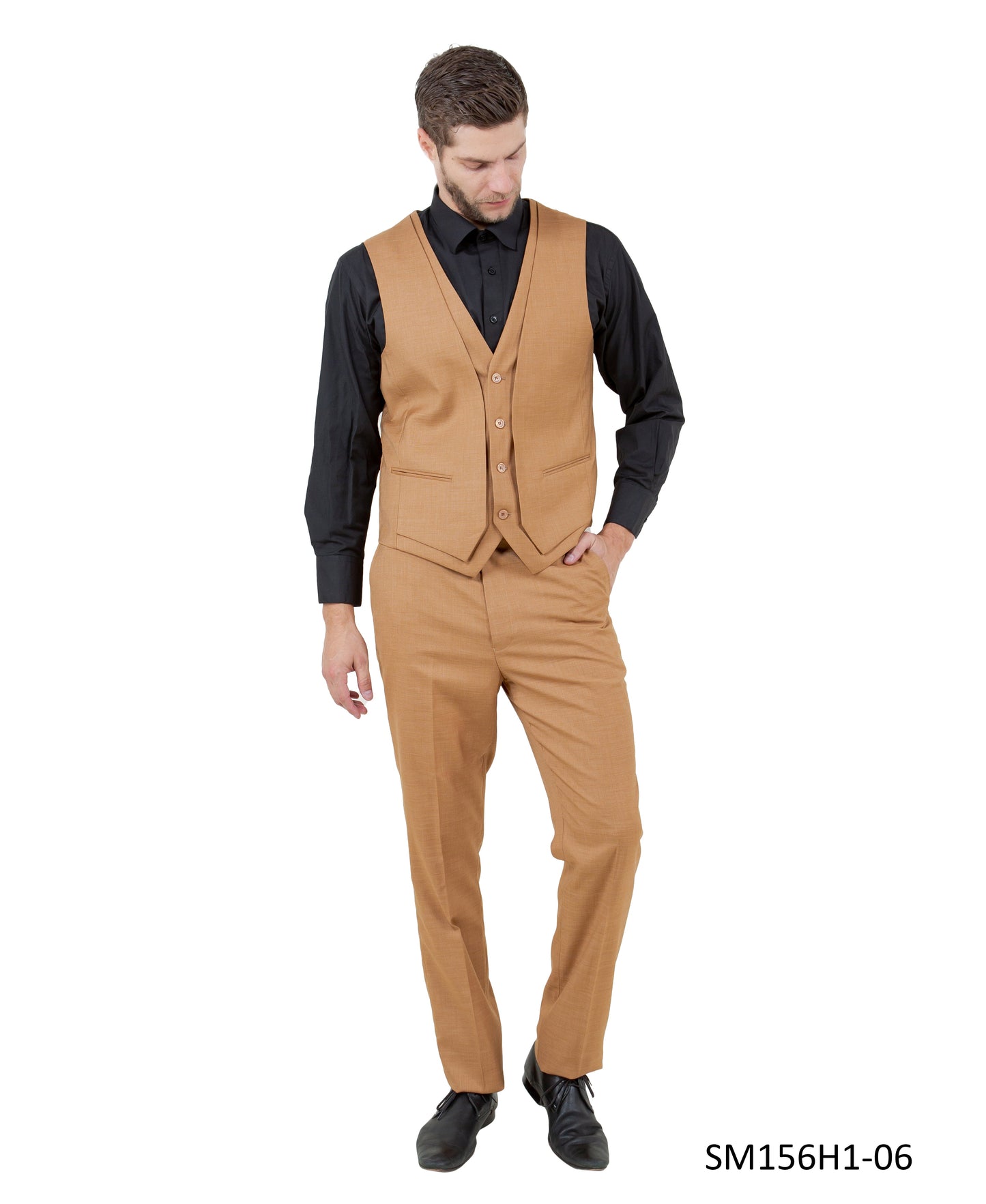 Mens Suit Solid by Stacy Adams