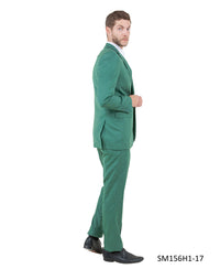 Mens Suit Solid by Stacy Adams