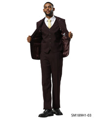 Mens Suit Tattersall Pattern by Stacy Adams