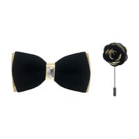 BRAND Q: Gold 2Tone Bow BPVG100