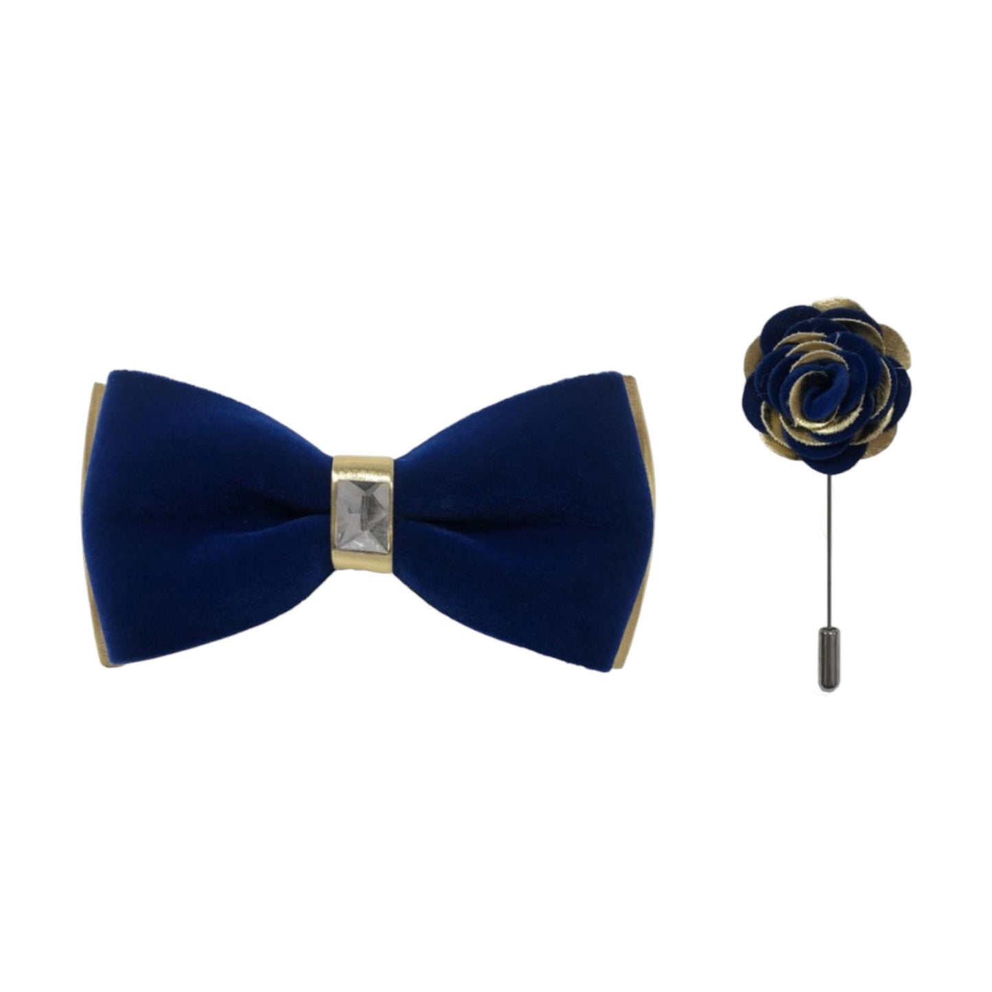 BRAND Q: Gold 2Tone Bow BPVG100