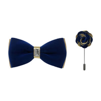 BRAND Q: Gold 2Tone Bow BPVG100