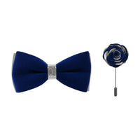BRAND Q: Silver 2Tone Bow BPVS100