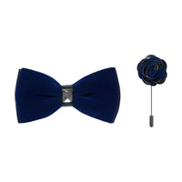 BRAND Q: Black 2Tone Bow BPVB100