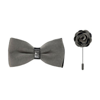 BRAND Q: Black 2Tone Bow BPVB100