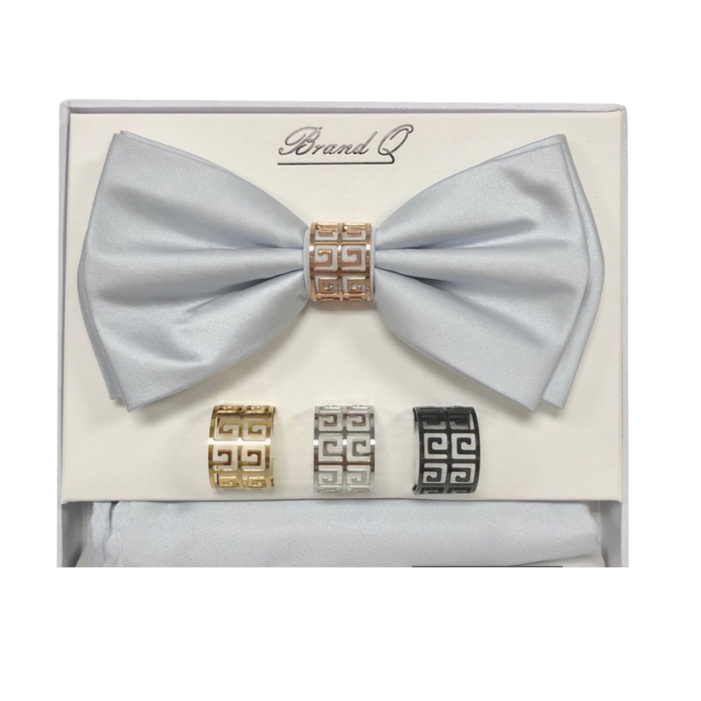 BRAND Q: Solid Bow W/ Hanky BTR100