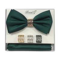 BRAND Q: Solid Bow W/ Hanky BTR100