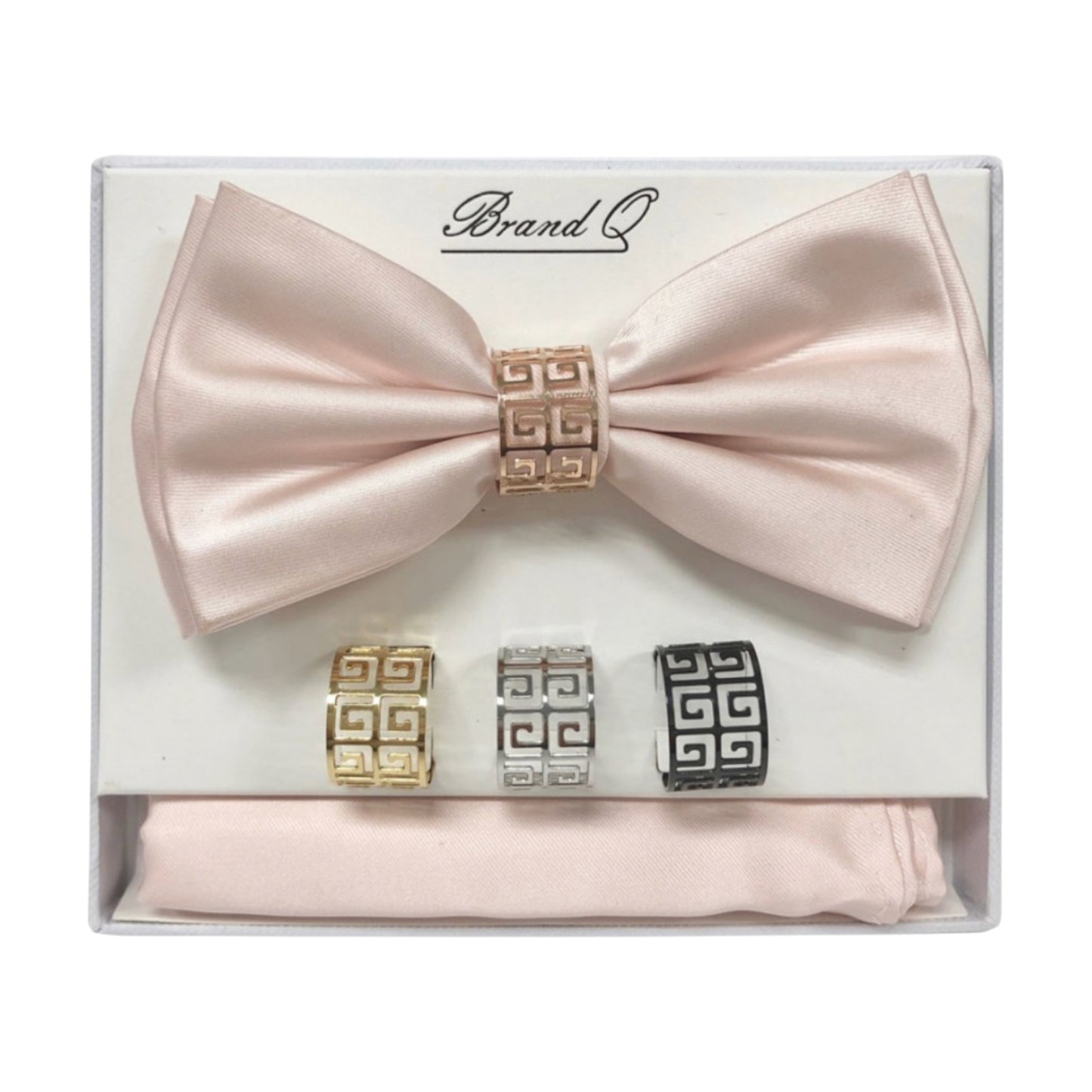 BRAND Q: Solid Bow W/ Hanky BTR100