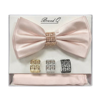 BRAND Q: Solid Bow W/ Hanky BTR100