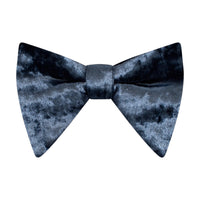 BRAND Q: Long Velvet Bow w/ Hanky LBTV500