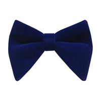 BRAND Q: Long Velvet Bow w/ Hanky LBTV100