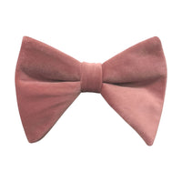 BRAND Q: Long Velvet Bow w/ Hanky LBTV100