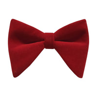 BRAND Q: Long Velvet Bow w/ Hanky LBTV100