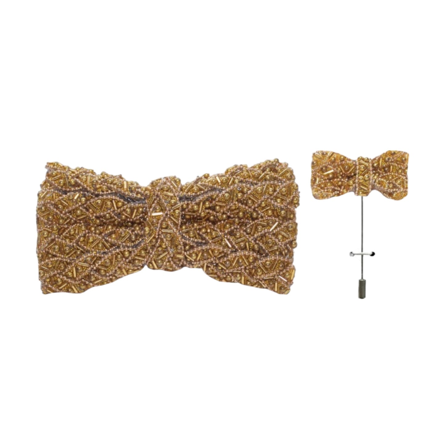 BRAND Q: Fancy Deluxe Bow & Lapel BP115