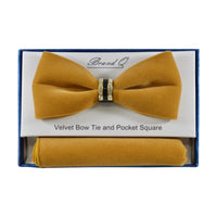 BRAND Q: Embellished Velvet Bow w/ Hanky BTVR100