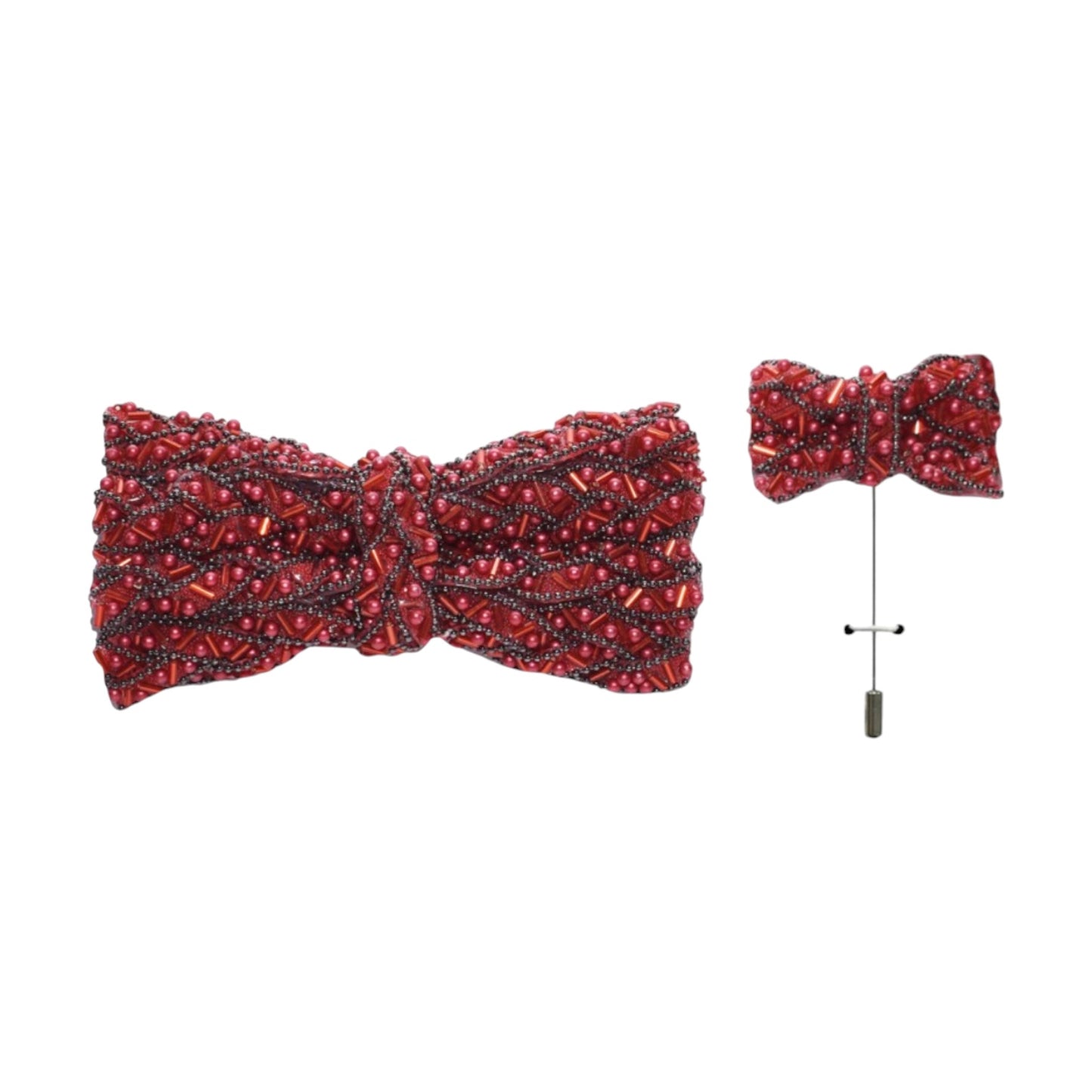 BRAND Q: Fancy Deluxe Bow & Lapel BP115