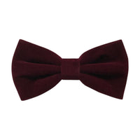 BRAND Q: BOYS Solid Velvet Bow w/ Hanky KBTV100