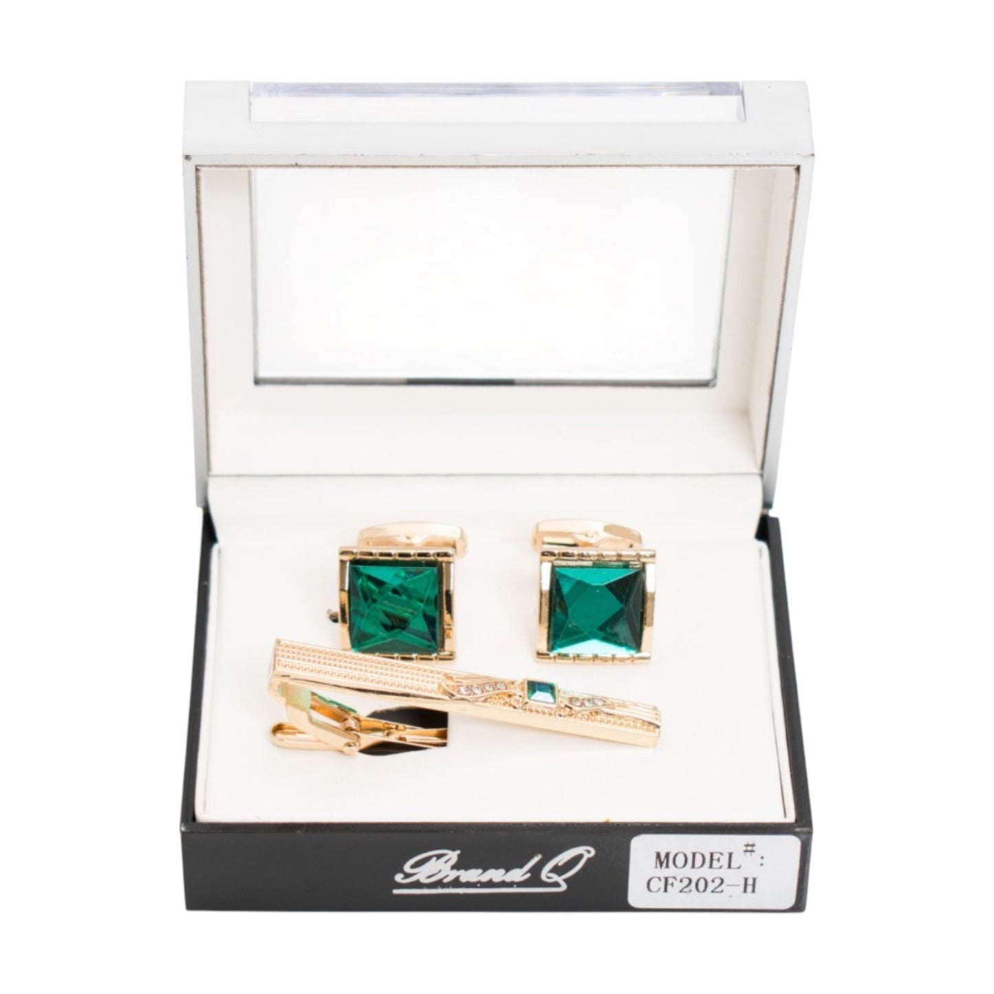 BRAND Q: Cufflinks w/ Tie Bar CF202