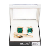 BRAND Q: Cufflinks w/ Tie Bar CF202