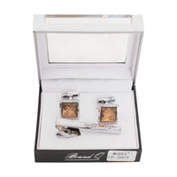 BRAND Q: Cufflinks w/ Tie Bar CF202