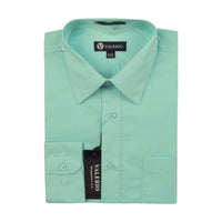 VALERIO: Solid Modern Fit Dress Shirt VS10