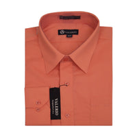 VALERIO: Solid Modern Fit Dress Shirt VS10