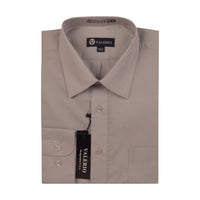 VALERIO: Solid Modern Fit Dress Shirt VS10