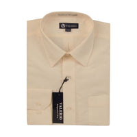 VALERIO: Solid Modern Fit Dress Shirt VS10