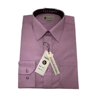 VALERIO: Solid Modern Fit Dress Shirt VS10