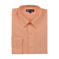 VALERIO: Solid Modern Fit Dress Shirt VS10