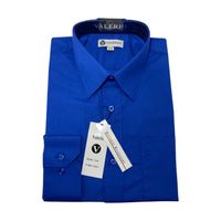 VALERIO: Solid Modern Fit Dress Shirt VS10