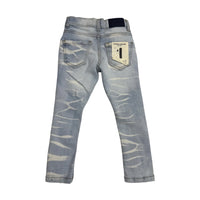 FWD: BOYS Crystal Cross Denim Pants 330271