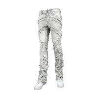 BLIND TRUST: Arch Stacked Jeans BTP25874