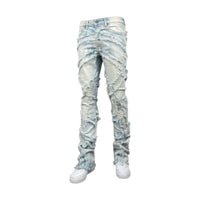 BLIND TRUST: Arch Stacked Jeans BTP25874