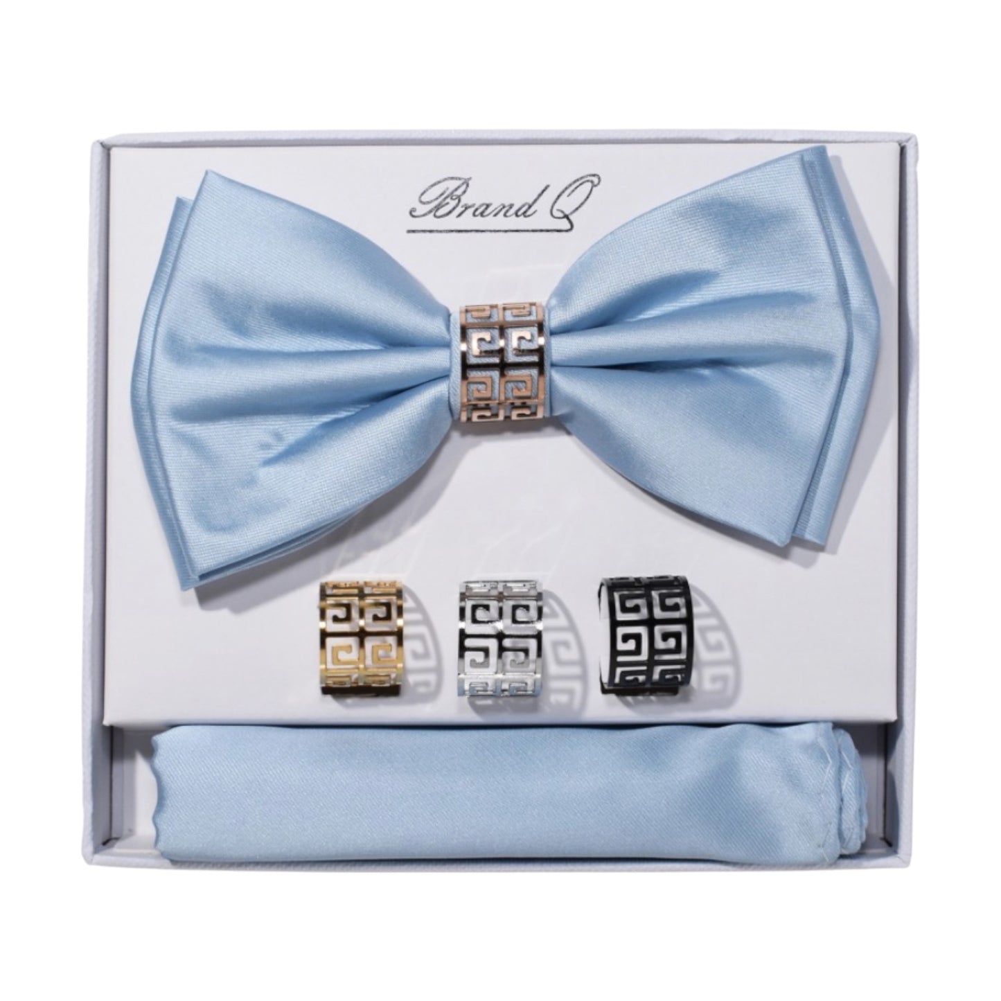 BRAND Q: Solid Bow W/ Hanky BTR100