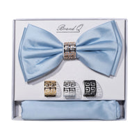 BRAND Q: Solid Bow W/ Hanky BTR100