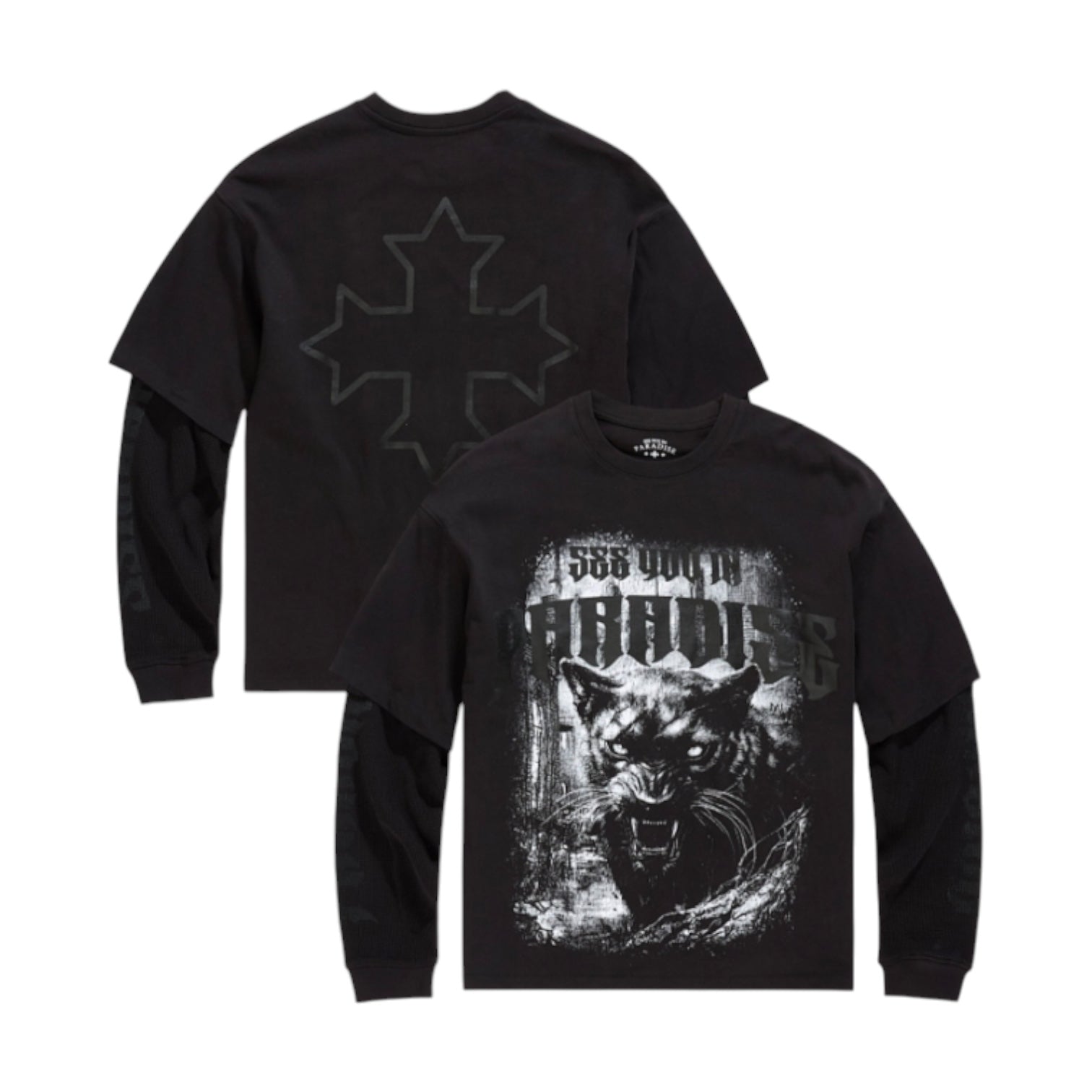 JORDAN CRAIG: Layered LS Shirt 9182