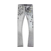 JORDAN CRAIG: BOYS Stamped Cross Stacked Denim JTFP2318