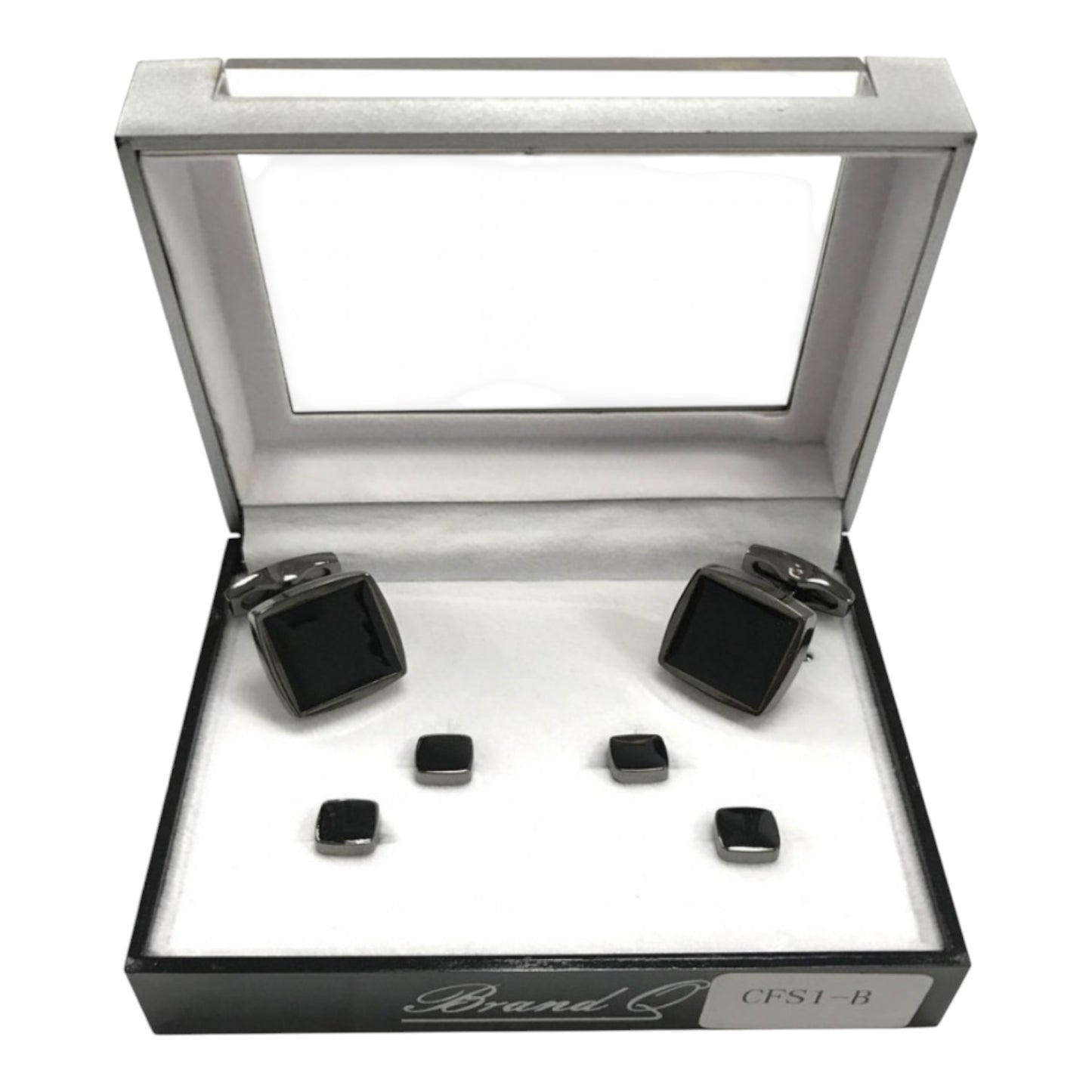 BRAND Q: Cufflinks w/ Tuxedo Studs CFS1