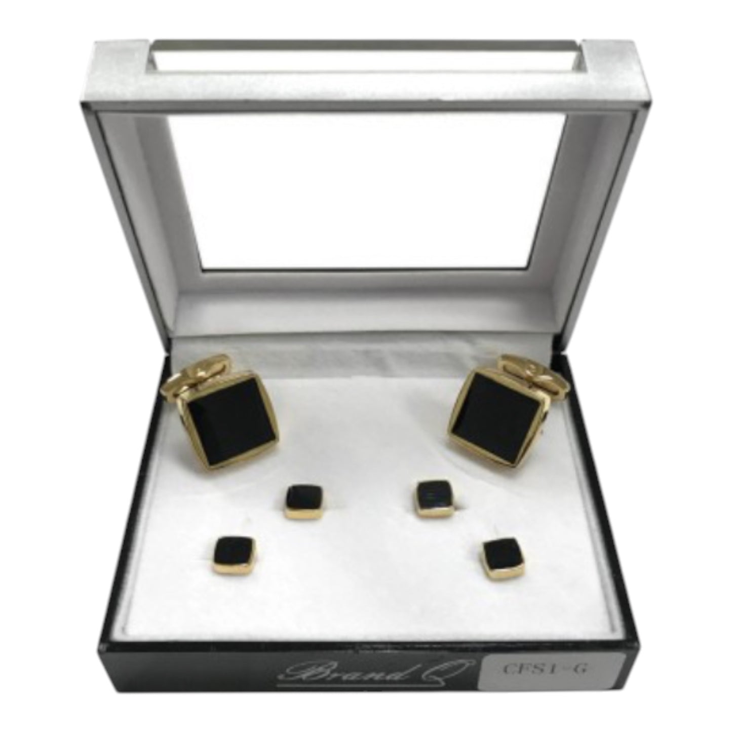 BRAND Q: Cufflinks w/ Tuxedo Studs CFS1