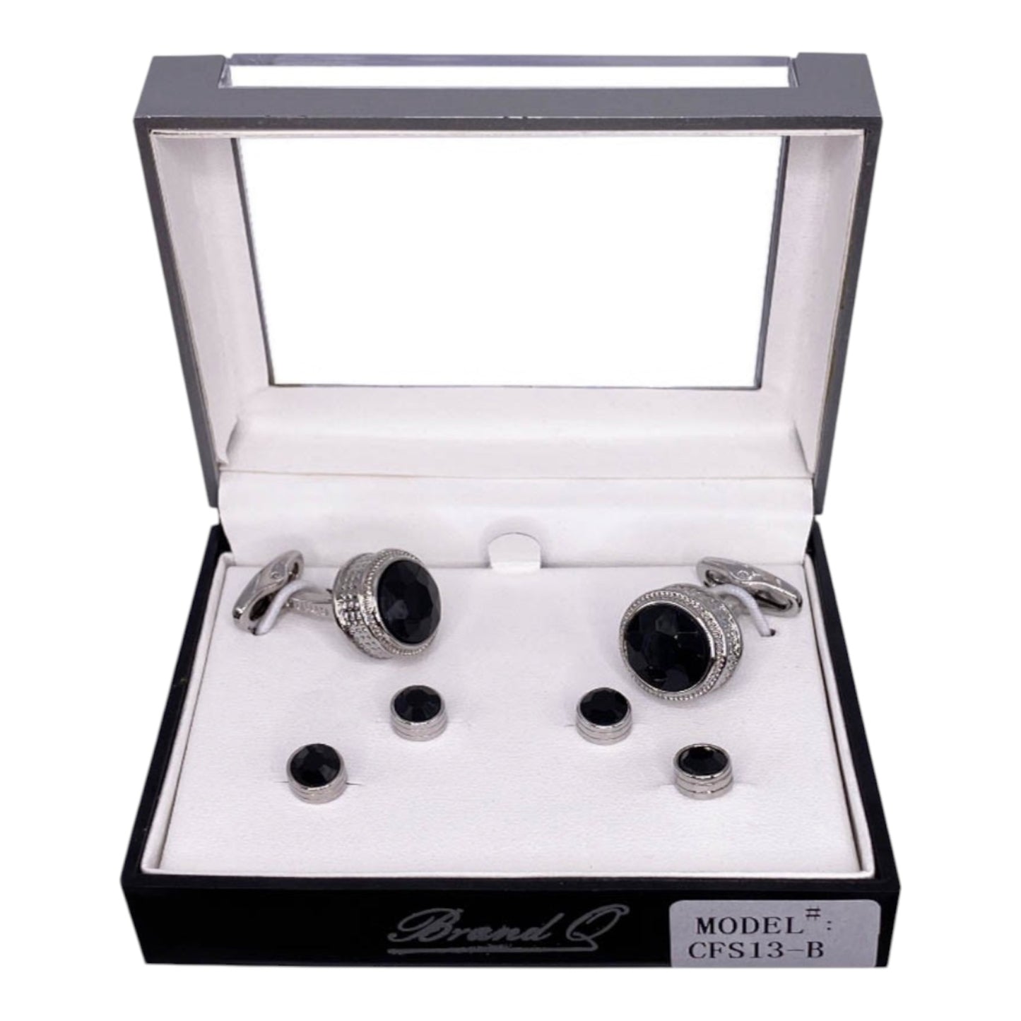 BRAND Q: Cufflinks w/ Tuxedo Studs CFS13