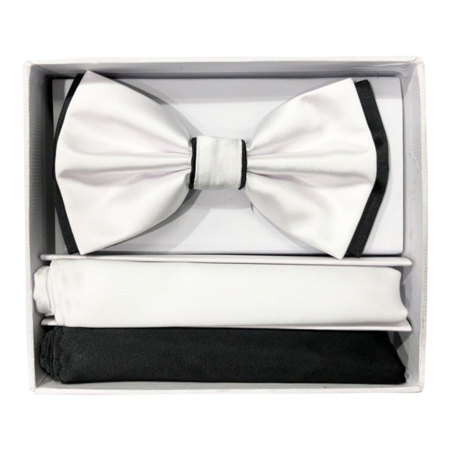 BRAND Q: 2 tone Bow and Hanky BT2T100