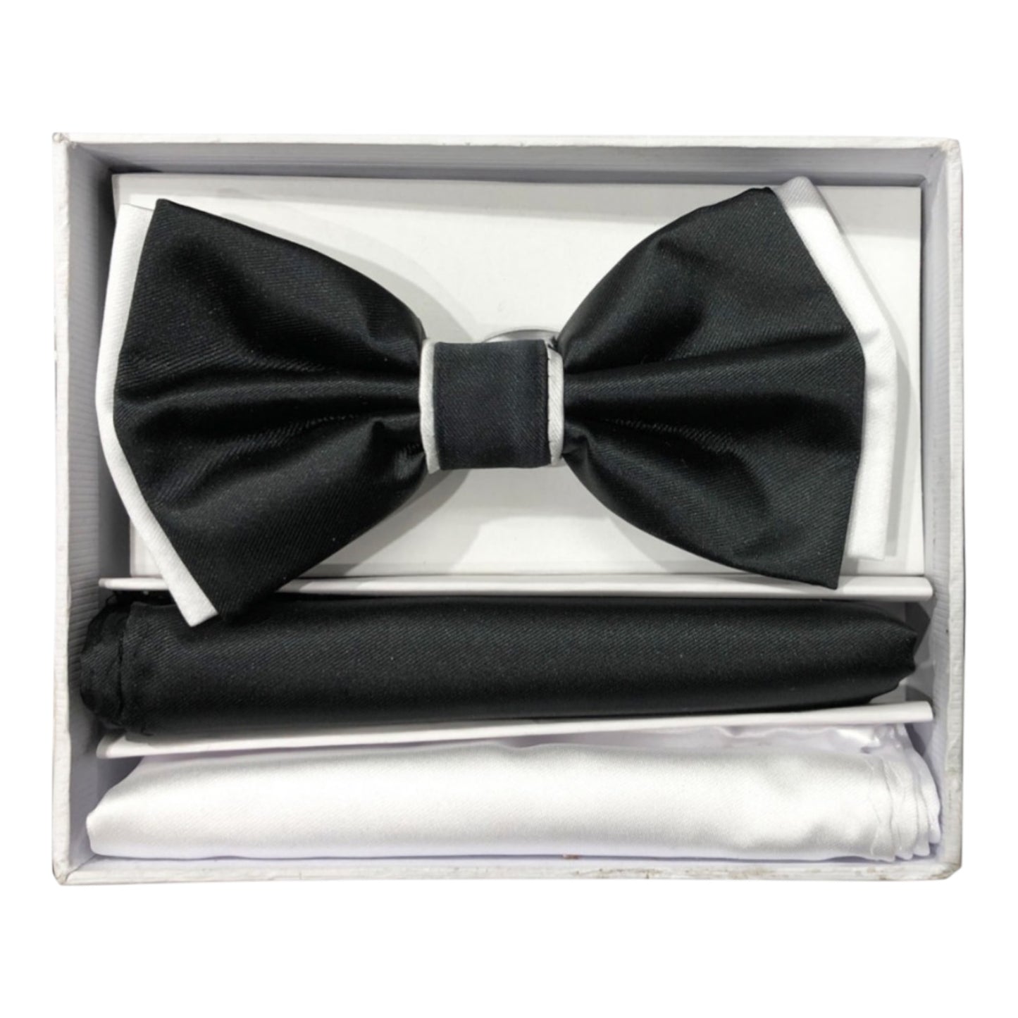 BRAND Q: 2 tone Bow and Hanky BT2T100