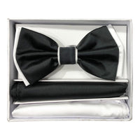 BRAND Q: 2 tone Bow and Hanky BT2T100